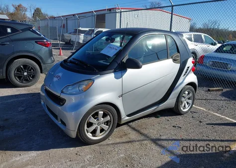 2012 Smart Fortwo Passion из США, поврежденный, VIN WMEEJ3BA5CK549875